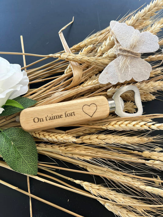 Décapsuleur personnalisable – À garder dans le tiroir ou à coller sur le frigo