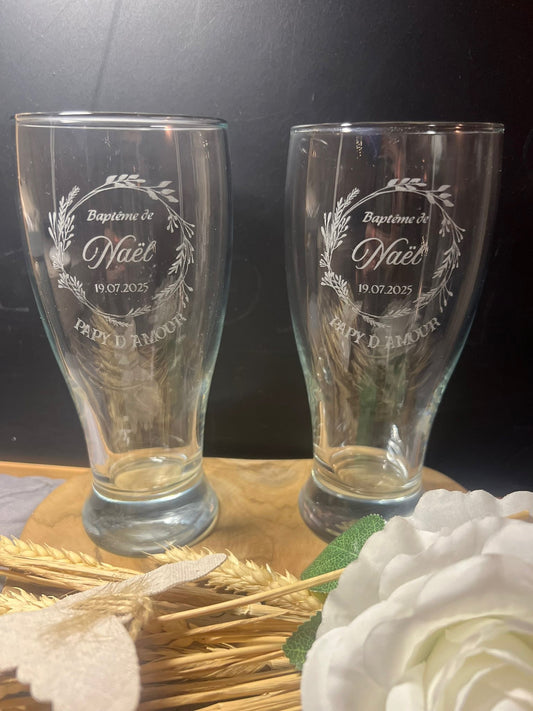 Verre à bière personnalisé – Convivialité et bonne humeur au rendez-vous