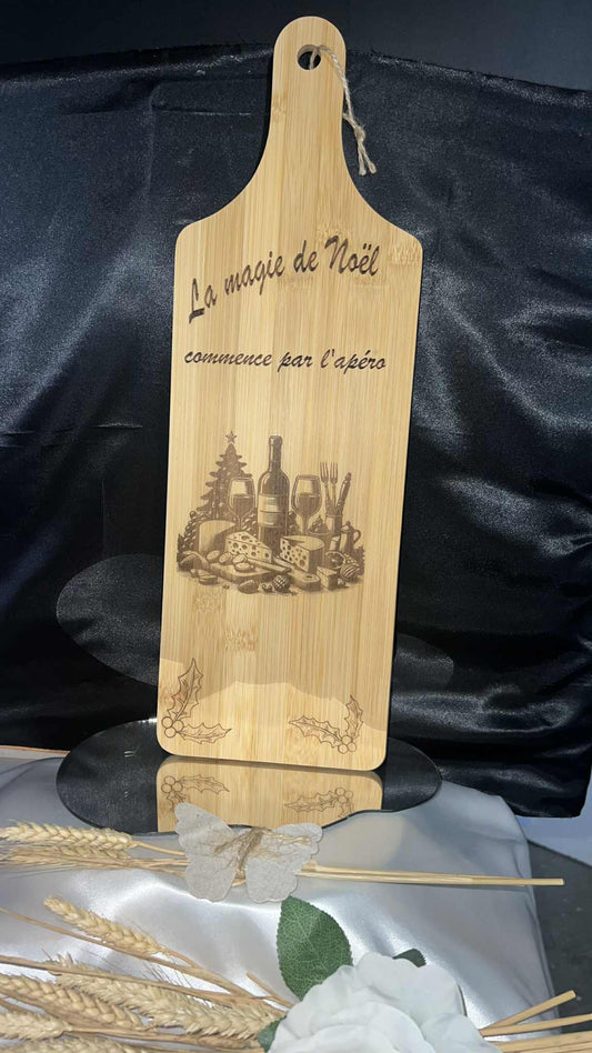Planche longue personnalisée – À partager avec amour et gourmandise