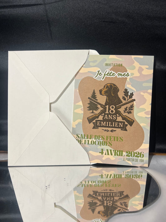 🎉 Faire-part sur mesure – Création personnalisée