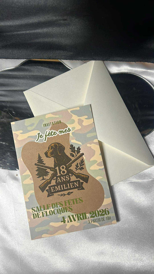 🎉 Faire-part sur mesure – Création personnalisée