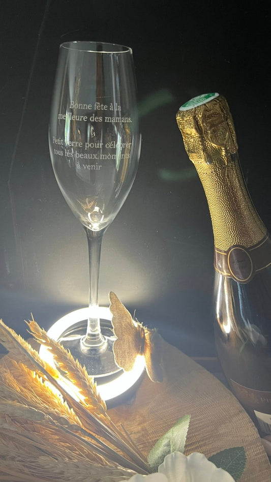 Flûte à champagne personnalisée – Pour célébrer les plus belles émotions