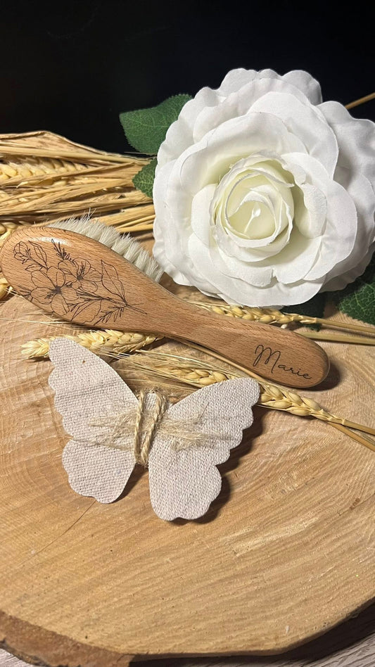 Brosse bébé personnalisée – De la tendresse dans chaque geste