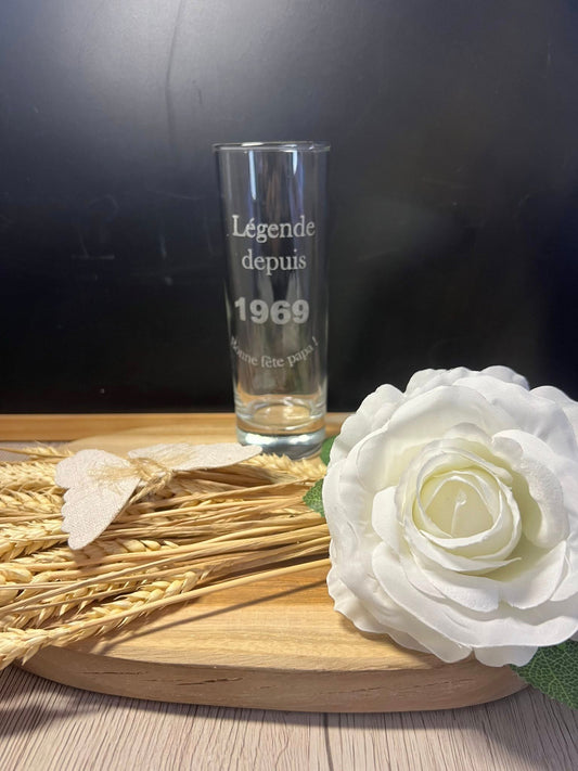 Verre à vodka personnalisé – L’élégance givrée d’un moment unique