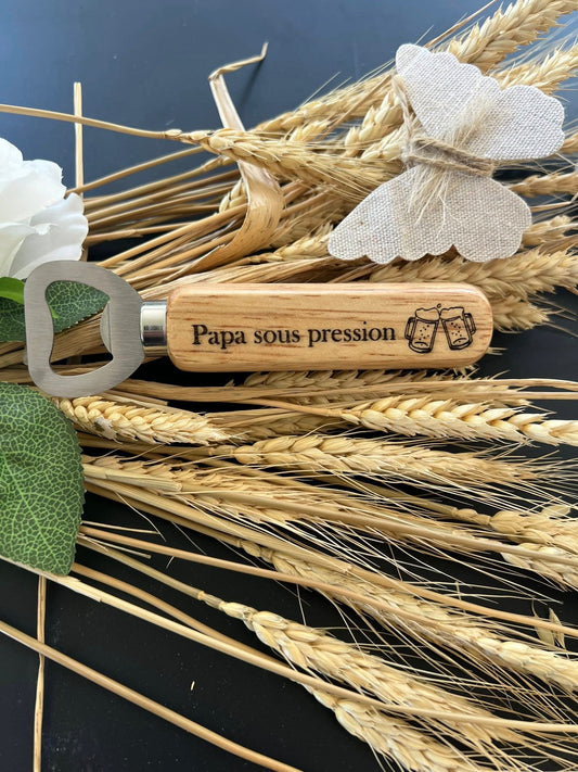 Décapsuleur personnalisable – À garder dans le tiroir ou à coller sur le frigo