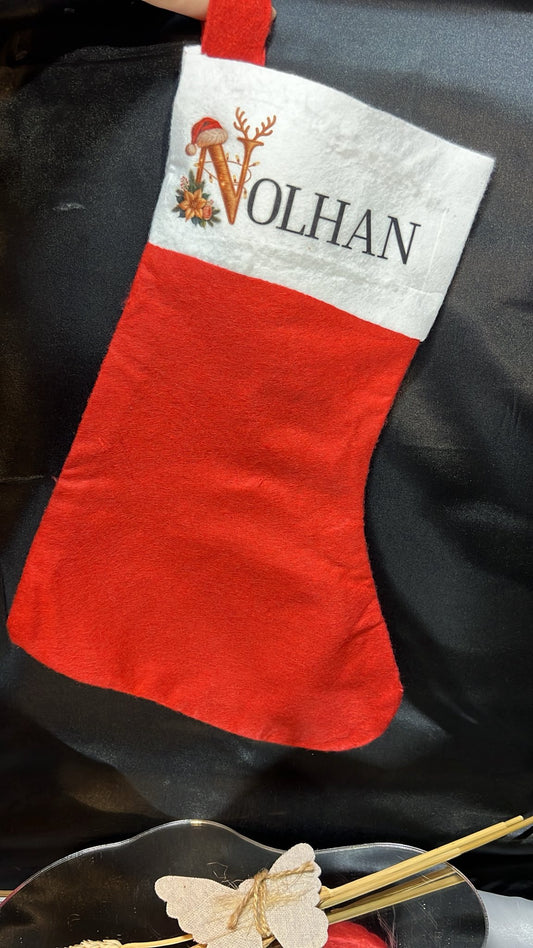 Chaussettes de Noël personnalisées