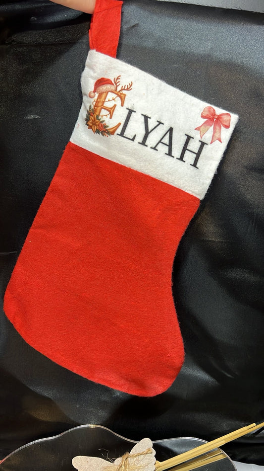 Chaussettes de Noël personnalisées